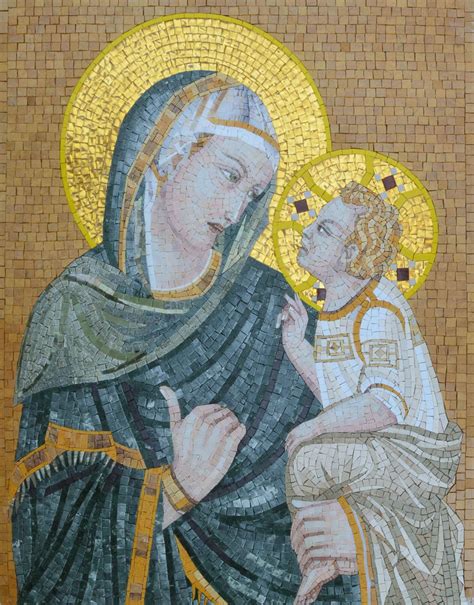 Pietro Lorenzetti Madonna Dei Tramonti Reproduction Ii Religious