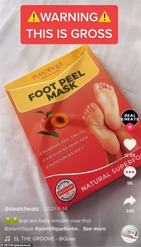 Grossly Satisfying Videos Show How This Tiktok Approved Foot Peel Mask