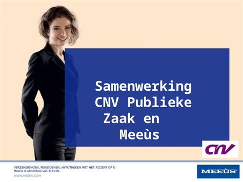 Ppt Samenwerking Cnv Publieke Zaak En Mee S Agenda Wie Is Umg Mee S