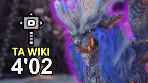 MHW IB Hammer Vs Tempered Lunastra 4 02 73 TA Wiki Rules YouTube