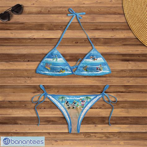 Disney Summer Mickey And Minnie Mouse String Bikini Set Gift For Women Banantees