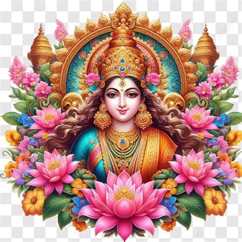 Goddess Lakshmi Happy Puja Beautiful Maa Hindu God Dhanteras Diwali