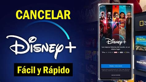 C Mo Cancelar Disney Plus Desde El Celular Youtube