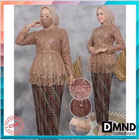 Jual Setelan Kebaya Wanita Kebaya Modern Kebaya Wisuda Kebaya Pesta