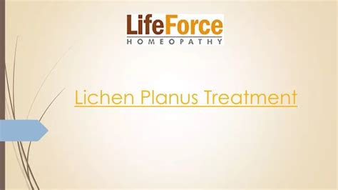 PPT - Lichen Planus Treatment PowerPoint Presentation, free download ...