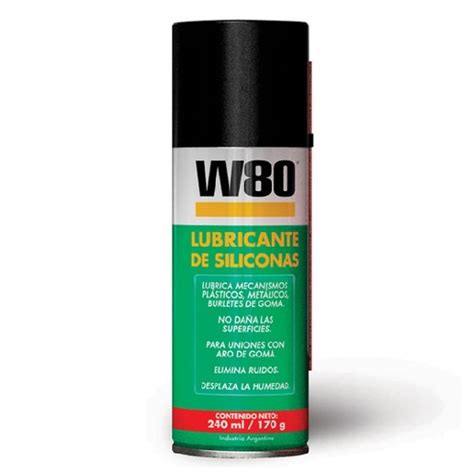 W80 Lubricante MULTIUSO CON PTFE 250ml AEROSOL LGW Group Magafla S R L