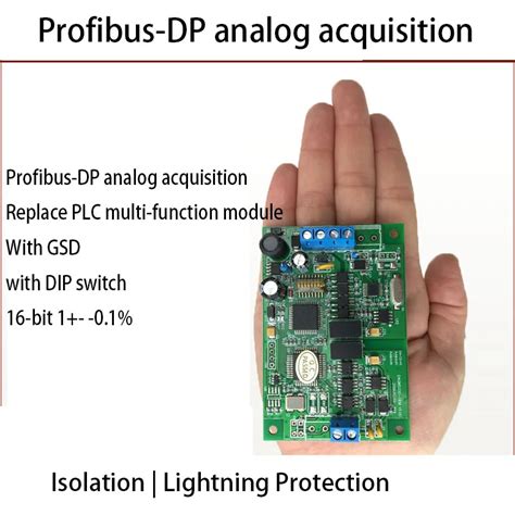 M Dulo De Aquisi O De Entrada Anal Gica 4 20ma Para Profibus Dp Dc