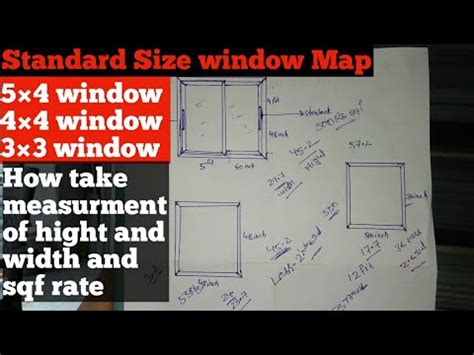 Aluminium Window Measurement Guide How To Make Aluminium Window