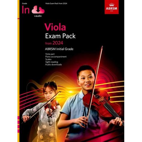 ABRSM VIOLA EXAM PACK 2024 INITIAL GRADE