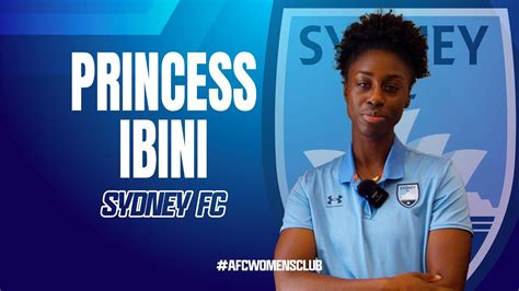 Afcwomensclub Get To Know Sydney Fcs Princess Ibini Youtube