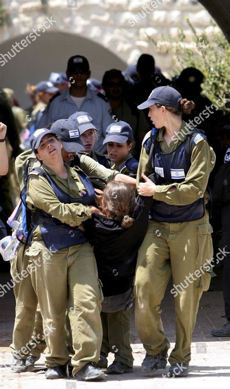 Israeli Police Women Carry Out Israeli Editorial Stock Photo - Stock Image | Shutterstock