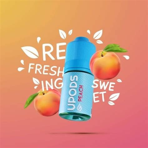 Jual Upods Peach Freeze Pods Friendly Salt Nic By Ijc X Upods