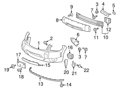 2006 2011 Chevrolet Hhr Oem New 2006 11 Gm Chevrolet Hhr Front Bumper