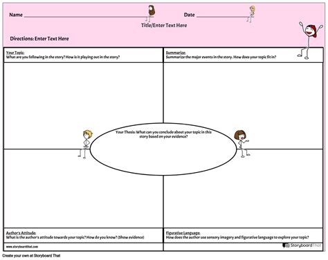 Critical Analysis Landscape Color Storyboard