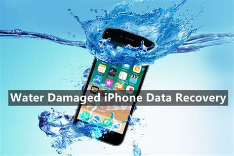 Best Solutions For Water Damaged Iphone Data Recovery