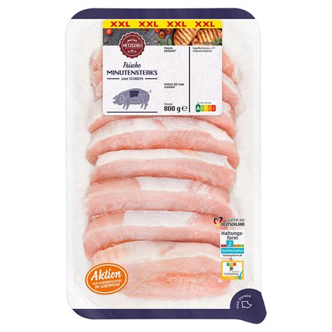 Meine Metzgerei Minutensteaks Vom Schwein Xxl Dispix Der Discounter