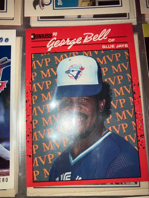 George Bell Ungraded Donruss Mvp