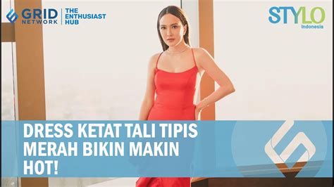 Seksinya Shandy Aulia Kenakan Dress Ketat Tali Tipis Yang Jadi Sorotan