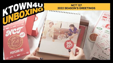 UNBOXING NCT 127 2022 SEASONS GREETINGS 엔시티127 2022 시즌그리팅