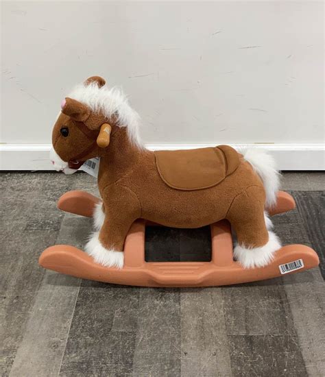 Kiddieland Plush Rocking Horse