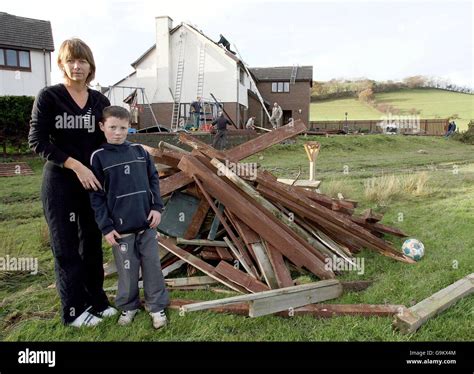 Mass clean-up after tornado Stock Photo - Alamy