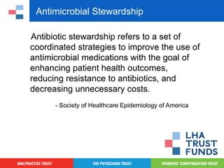 Powerpoint Education For Staff Training In Antibiotic Stewardship