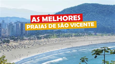 As melhores praias de São Vicente