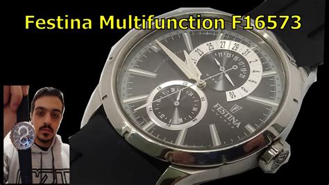 Review Festina Multifunction F Youtube