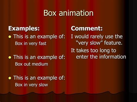 PPT - Box animation PowerPoint Presentation, free download - ID:5312805