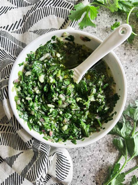 Cilantro Chimichurri Sauce Big Delicious Life