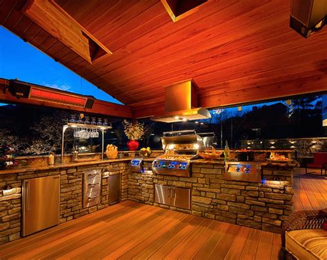 Outdoor Kitchen Custom Designs By Colorado Custom Decks And Mosaic