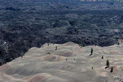 Lassen Park's Cinder Cone and Painted Dunes - California