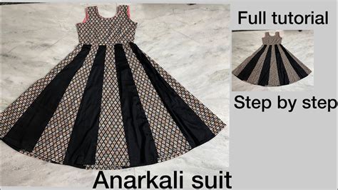 AnarKali Suit Cutting And Stitching Kali Wala Suit YouTube