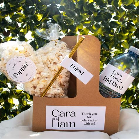 Wedding Snack Bags Etsy