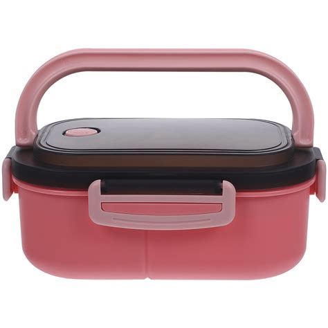 Amosfun Leakproof Lunch Box Divided Food Storage Box Office Meal