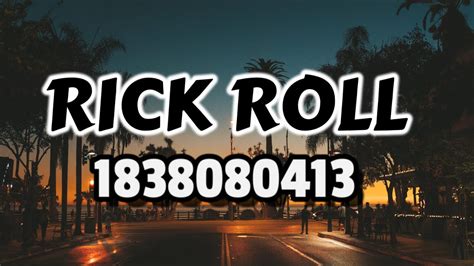 Decal Id Roblox Rick Roll at kathleenfjgibbs blog