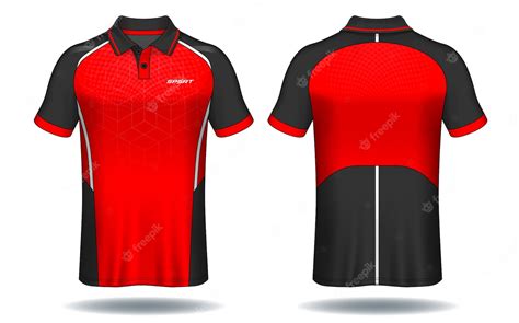 Premium Vector T Shirt Polo Design Sport Jersey Template