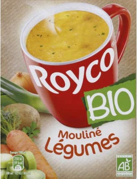 Royco Soupe Instantan E Moulin De L Gumes Bio Les Sachets G