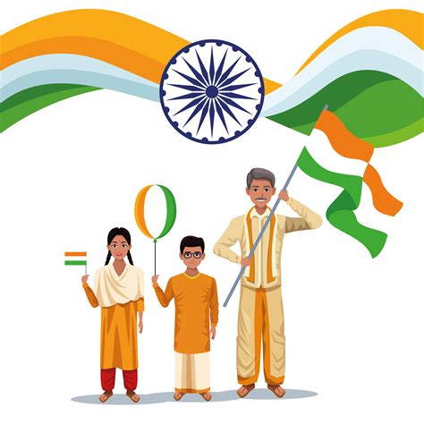 India independence day card 657653 Vector Art at Vecteezy