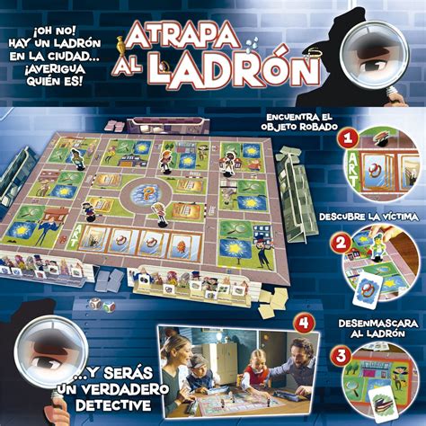 Juego de Mesa Atrapa Al Ladrón Educa Borrás Educa Borrás El Corte