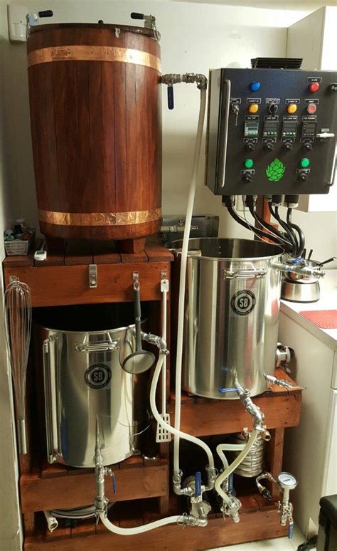 Brew Rig Aj Rubys 3 Vessel 3 Tier System With Control Panel