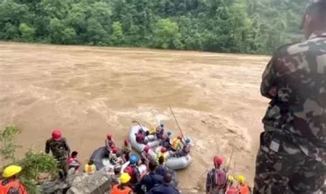 Over 60 Missing After Nepal Landslide Sweeps 2 Buses Into River