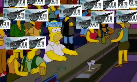 Being Hyped For A New Mana Game Be Like Homer Simpson In A Lesbian Bar Know Your Meme