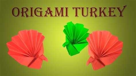 Origami ideas: How To Make Origami Turkey