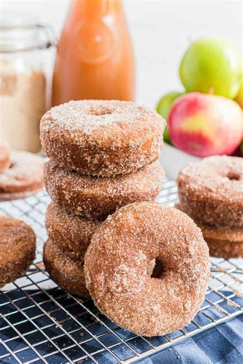 Apple Cider Donuts Recipe Shugary Sweets