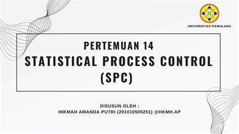 Video Pembelajaran Statistical Process Control Youtube