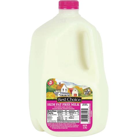 Best Choice Skim Milk Skim Nonfat Pruett S Food