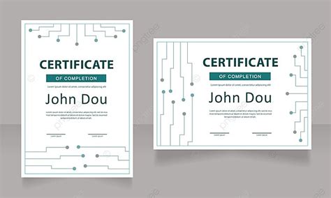 Student Certificate Design Template Set Template Download on Pngtree