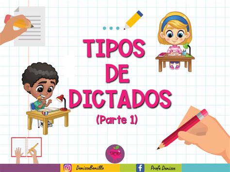 Tipos De Dictados Imagenes Educativas