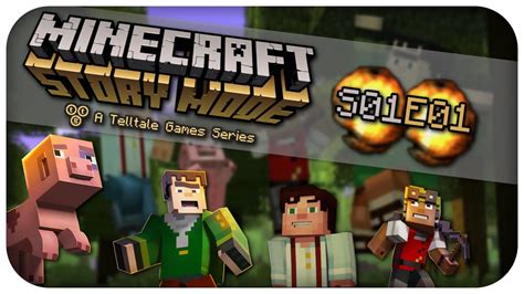 MINECRAFT STORY MODE S01E01 Auf In Ein Neues Abenteuer Let S Play